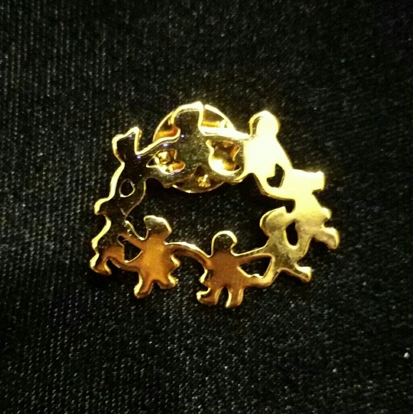 Women of Earth Holding Hands Pin - Picture 3 of 5